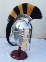 Sca Medievale Indossabili Greco Corinzia Casco Gratuito Pelle Liner Knight Casco - £118.37 GBP