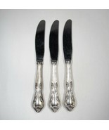 Vintage Sterling Silver Handled Knives Set of 3 C2453 - £49.28 GBP