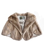 Vintage Rhomberg&#39;s Famous for Furs Blonde Mink Stole Cape Superior Quali... - £178.54 GBP