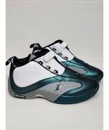 Size 8 Men&#39;s Reebok Answer 4 Iverson Basketball Shoes GX6235 Deep Teal/W... - £78.89 GBP