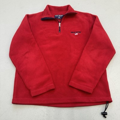 90s VTG Polo Sport Ralph Lauren Thermal Pro Men S Quarter Zip Fleece Jac... - $38.60