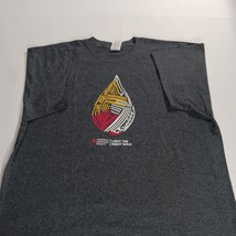 Jerzees Heavyweight Blend LIGHT THE NIGHT WALK Men Gray Cotton Blend T-Shirt 2XL image 15