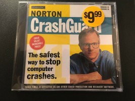 VINTAGE NEW SEALED - 1998 Symantec Norton CrashGuard CD Software Windows... - $14.45