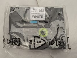 Brother TZe-231 Black Ink on White Labelling Tape 12 mm 0.47" Laminated ... - $11.03