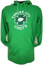 Chiefs NFL Sweater Adult Size Small Kelly Green Saint Patricks Day Hoodie - $24.99