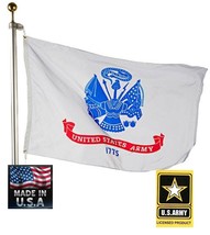 4X6 FT US U S ARMY OFFICIALLY LICENSED MILITARY Super-Poly FLAG Banner*U... - £15.71 GBP