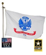 4X6 FT US U S ARMY OFFICIALLY LICENSED MILITARY Super-Poly FLAG Banner*U... - $19.99