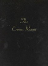 The Crown Room Menu and Wine List 1966 - £37.98 GBP