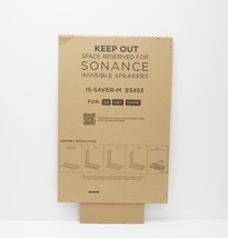 Sonance Invisible Series Medium SPACE-SAVER-M (4 Pack) - £51.95 GBP