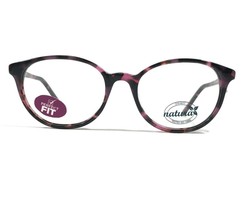 Natura N 02 COL 80 Eyeglasses Frames Black Pink Tortoise Round 49-18-135 - £21.89 GBP