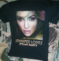 JLO Jennifer Lopez It&#39;s My Party  Tour 2019 Size Small Unisex  T-Shirt - £18.71 GBP