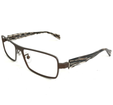 Face a Face Eyeglasses Frames DENIM 1 9212 Brown Rectangular Full Rim 54... - $121.34