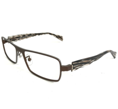 Face a Face Eyeglasses Frames DENIM 1 9212 Brown Rectangular Full Rim 54-17-125 - $121.34