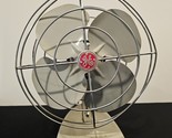 Vintage GE General Electric Gray Fan Metal Blades - See Video - £22.85 GBP