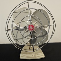 Vintage GE General Electric Gray Fan Metal Blades - See Video - £22.83 GBP
