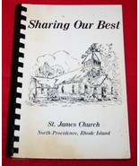 Vintage ST JAMES CHURCH North Providence Rhode Island COOKBOOK Recipes Food - $27.00 CAD