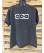 Vintage Logic Record Player Music T-Shirt Men&#39;s Size 2XL Single Stitch KG - €9,45 EUR