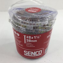 (1000) SENCO 08F150Y Square Drive Subfloor #2 Square Drive Auto Feed Screws - $44.99