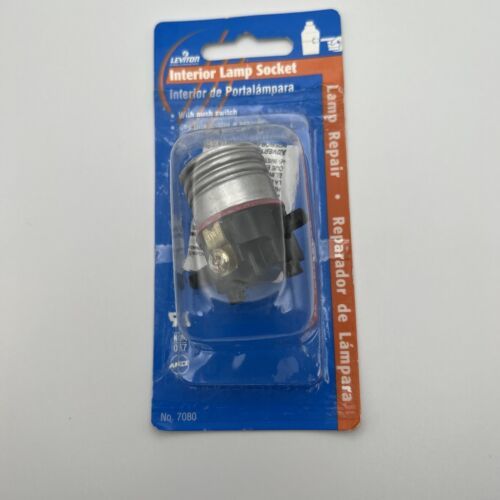 Leviton Push Through Medium Light Socket Lamp Holder Core 660W 250V 7080 - $8.50