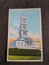 Vtg Linen Postcard George Washington Masonic National Memorial, Alexandria, VA - £3.13 GBP