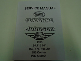 1995 Johnson Evinrude Fuoribordo 90 115 150 150C 175 Servizio Riparazione Manual - $144.99