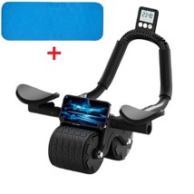 Automatic Rebound  Wheel Ab Roller with Elbow Support Double Wheels Exercise Sli - £110.82 GBP