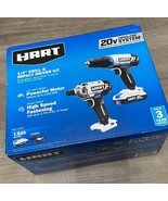 HART HPCK201B 20V 1/2 inch Drill &amp; Impact Driver Combo Kit - New &amp; Sealed - $78.98