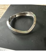 Lia Sophia Stretch “Wavelength” Silver Bracelet. - $11.30