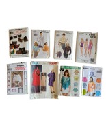 Lot Of 8 Vintages 90s &amp; 2000s Sewing Patterns - £25.67 GBP