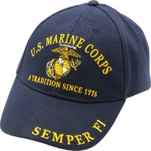 U.S. Marine Corps A Tradition Since 1775 Semper Fi Hat - £12.02 GBP
