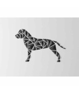 DGEmily Geometric Staffy Wall Art | Home Decor | Gift Idea | Polygon | Wall - £108.82 GBP