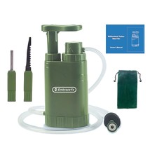 The Multipurpose Outdoor Water Filter Is A Portable Hiking Water Filter ... - $64.92