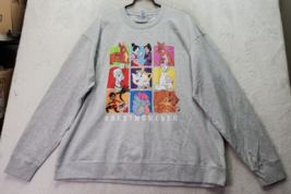 Disney Sweatshirt Womens 2XL Gray Best Mom Ever Graphic Print Crew Neck ... - $27.72