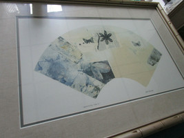 Matsuoka Lithograph Signed In Plate Untitled Fan Pick One - £280.56 GBP