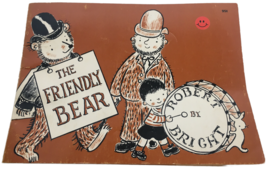 The Friendly Bear Book by Robert Bright Vintage Paperback Doubleday Kids 1970s - £9.58 GBP