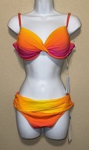 Blue Rod Beattie 2 piece multicolor swimsuit RB size 10 NEW - $127.71