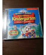 Reader Rabbit Personalized Kindergarten Disc 2 PC cd ROM - $2,195.92 MXN