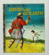 Little Golden Book David And Goliath Ex++ 1979 7TH Printing - £20.76 GBP