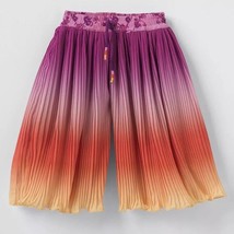 Matilda Jane Enchanted Garden Sunset Pleated Wide Leg Cropped Pants 16 - £27.02 GBP