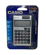 Casio SL-300SV Calculator 8 Digit Large Display Wallet Case New In Package - $182.47 MXN