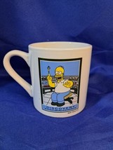 2010 The Simpsons Homer Simpson Coffee Cup Mug 20th Century Fox - £22.46 GBP