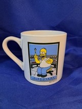 2010 The Simpsons Homer Simpson Coffee Cup Mug 20th Century Fox - £22.41 GBP