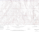 Vinegar Hill, Montana 1968 Vintage USGS Topo Map 7.5 Quadrangle Topographic - $23.99