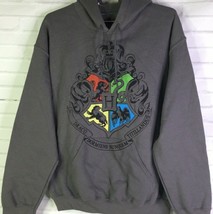 Harry Potter New Hogwarts Crest Pullover Sweatshirt Hoodie - £19.66 GBP
