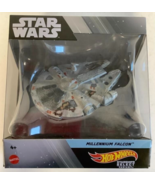 NEW Mattel HHJ02 CHASE Hot Wheels Star Wars Starship Select MILLENNIUM F... - £38.89 GBP