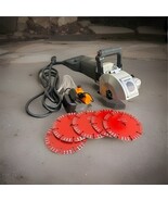 5500W Electric Wall Chaser Grooving Machine Concrete Channel Cutting Slo... - $2,482.81 MXN 5500W Electric Wall Chaser Grooving Machine Concrete Channel Cutting Slo... - $2,482.81 MXN