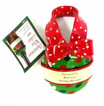 Christmas Wine Collar (DOTS) - £9.82 GBP