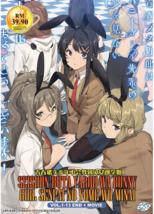 DVD Anime Rascal Does Not Dream of Bunny Girl Senpai (1-13 End) + Movie ENG SUB - £17.50 GBP