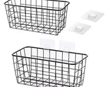 Hanging Kitchen Baskets For Storage Adhesive Sturdy Small Wire Storage B... - $31.99