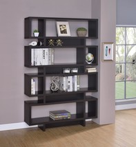 Coaster Home Furnishings Co-800307 Contemporary 4-Shelf, 47&quot;L X 11&quot;W X 72&quot;H - £221.37 GBP